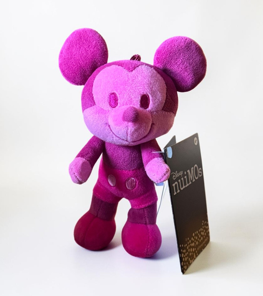Disney Parks 2026 nuiMOs Mickey Mouse Logo Mania Fantasy Land Pink Plush